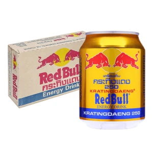 Thùng Nước uống tăng lực Redbull 24 lon x 250ml (Bò húc Việt)
