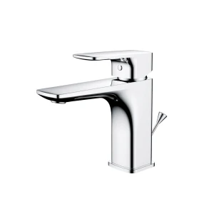 Vòi trộn Hafele Kobe 100 chrome có bộ xả kéo