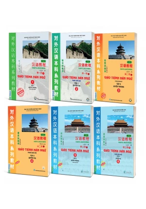 Bộ Giáo Trình Hán Ngữ 6 cuốn phiên bản mới