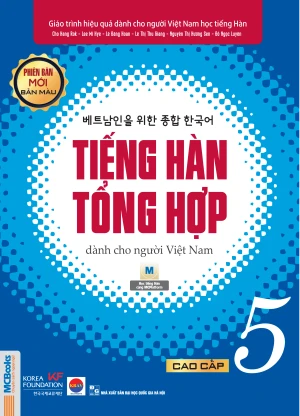 Giáo trình tiếng Hàn tổng hợp cao cấp 5 bản màu (phiên bản mới)