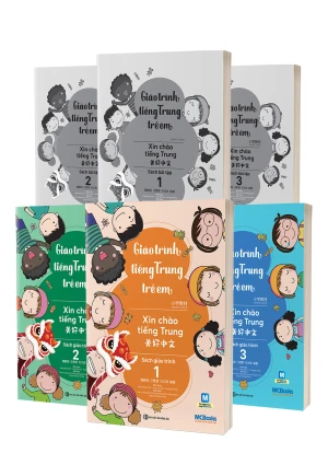 Giáo Trình Tiếng Trung Trẻ Em Xin Chào Tiếng Trung Bộ 6 cuốn