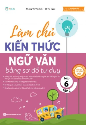 Làm chủ kiến thức Ngữ Văn bằng sơ đồ tư duy lớp 6 Tập 2