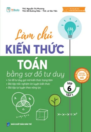 Làm chủ Kiến thức Toán bằng Sơ đồ tư duy Lớp 6 - Tập 1