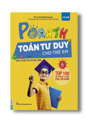 Pomath 6 - Sách toán tư duy cho trẻ em từ 4 - 6 tuổi