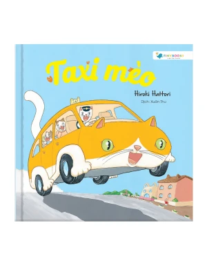 Sách Ehon Taxi mèo