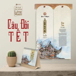 Bộ lịch thư pháp Làng Mai 2024