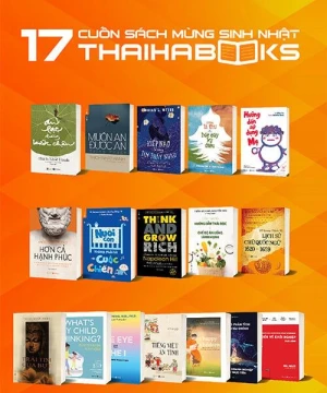 Bộ sách mừng sinh nhật Thái Hà Books 17 tuổi