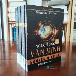 Bộ 4 quyển Sử Will Durant - Nguyễn Hiến Lê dịch