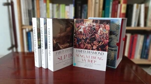 Bộ Lịch Sử Nhân Loại Của Jared Diamond (4 quyển, có hộp)