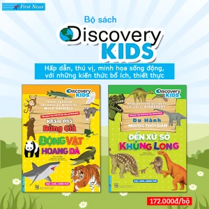 Bộ sách Discovery Kids Khám phá thế giới động vật và xứ sở khủng long