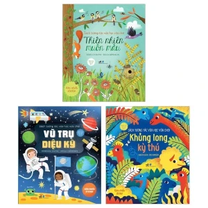 Bộ sách tương tác - Khám phá tự nhiên (3 quyển)