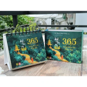 Kinh Pháp Cú - 365 ngày sống theo lời Phật dạy (bản cao cấp, in màu)