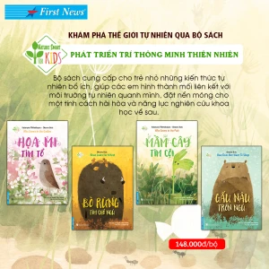 Phát triển Trí thông minh Thiên nhiên của trẻ (trọn bộ 4 quyển)