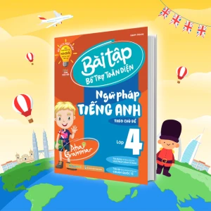 Aha Grammar Bài tập bổ trợ toàn diện ngữ pháp Tiếng Anh lớp 4 theo chủ đề