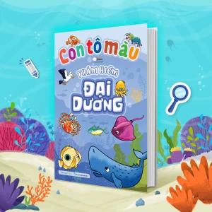 Con Tô Màu - Thám Hiểm Đại Dương (24 Stickers)