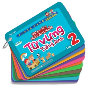 Flashcard vui học Tiếng Anh: Nghe và học phát âm chuẩn từ vựng Tiếng Anh lớp 2