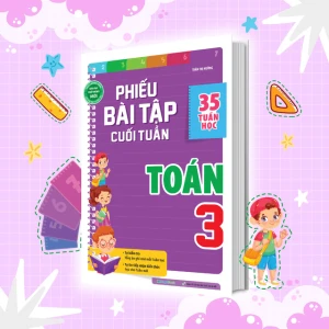 Phiếu bài tập cuối tuần Toán lớp 3