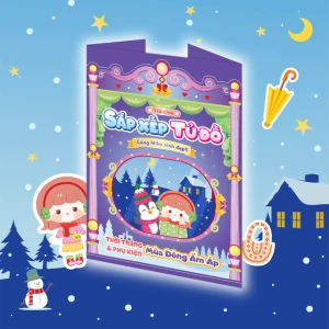 Trò chơi Sắp xếp tủ đồ cùng Mika xinh đẹp: thời trang và phụ kiện Mùa Đông Ấm Áp - Sách bóc dán sticker cho bé gái