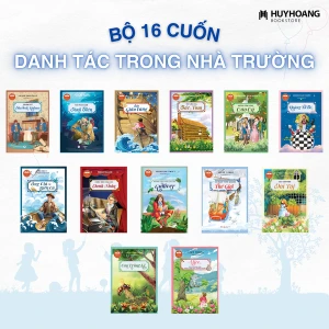 Bộ 16 Cuốn Danh Tác Trong Nhà Trường - Sách Thiếu Nhi