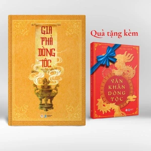 Gia Phả Dòng Tộc - Tặng Kèm Sách Văn Khấn Dòng Tộc (Tái bản 2024)