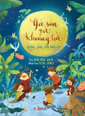 Góc sân và khoảng trời Trăng sáng sân nhà em