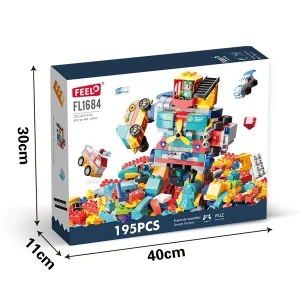 Lego Chính Hãng Feelo- Robot Biến Hình 192 Chi Tiết