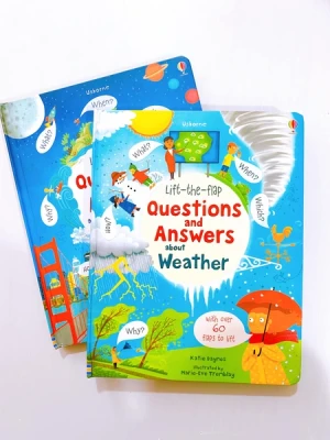 Lift-the-flap Questions and Answers About Weather