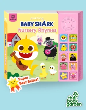 Sách Âm Thanh-Pinkfong Baby Shark Nursery Rhymes Sound Book