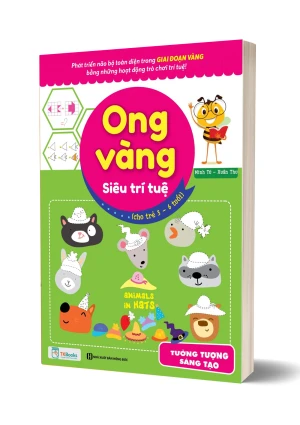 Ong vàng siêu trí tuệ (cho trẻ từ 3 – 6 tuổi) – Tưởng tượng, sáng tạo