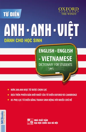 Từ điển Anh – Anh- Việt dành cho học sinh (bìa đỏ