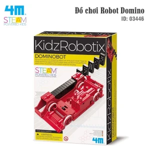 Đồ chơi (Giáo Dục STEM, Độ tuổi 5 ) Robot Domino - 4M (Đồ chơi Khoa học, Lắp ráp)
