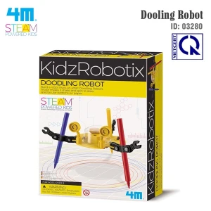 Đồ chơi (Giáo Dục STEM, Độ tuổi 5 ) Robot vẽ Dooling - 4M (Đồ chơi Khoa học, Lắp ráp)