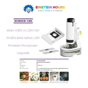 Kính Hiển Vi Mini Cầm Tay Bản Nâng Cấp - Science Can (Công Nghệ Đức) (Độ Tuổi 8-12)