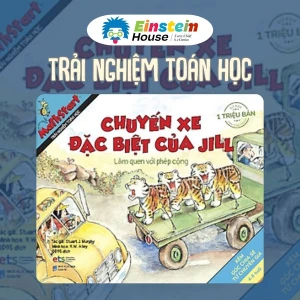 Sách Mathstart trải nghiệm toán học: Chuyến xe đặc biệt của Jill