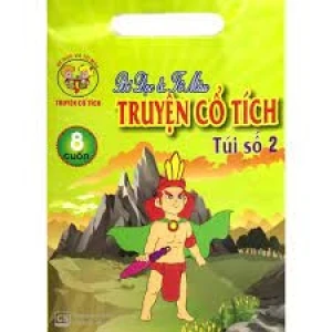 Bé đọc và tô màu truyện cổ tích (8 cuốn 1 túi) - Túi số 2