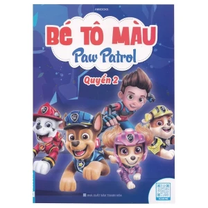 Bé tập tô màu Paw Patrol quyển 2