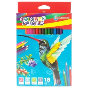Bút chì màu Ánh Dương 18 màu PC18M