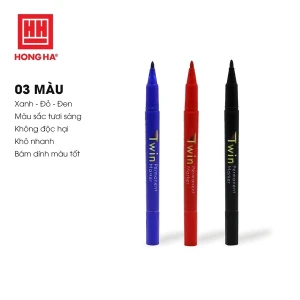 Bút lông dầu 2 đầu GX-PM02 Hồng Hà 6669