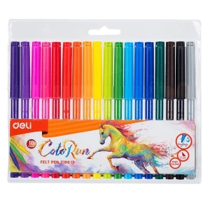 Bút lông màu nước Deli C10013 (18 màu)