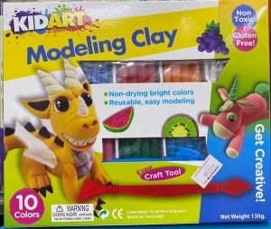 Đất nặn Kidart 10 màu