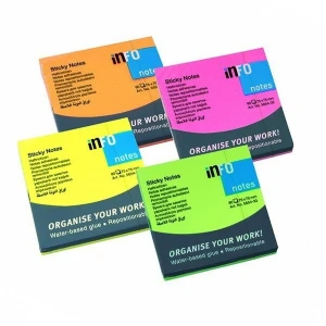 Giấy nhắn tự dính màu xanh cốm cỡ 3x3icnh