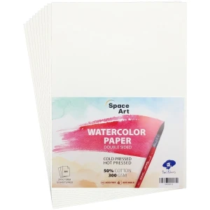 Giấy vẽ màu nước cao cấp A4 Paul Rubens 300gsm (10 tờ/xấp)