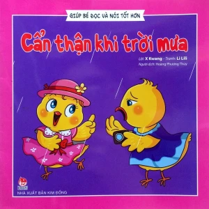 Giúp bé đọc và nói tốt hơn - Cẩn thận khi trời mưa