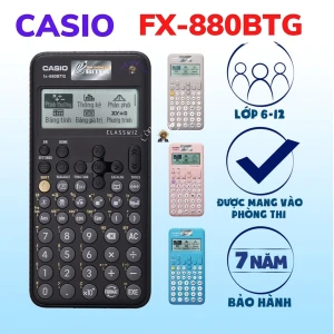 Máy tính Casio FX-880BTG màu đen