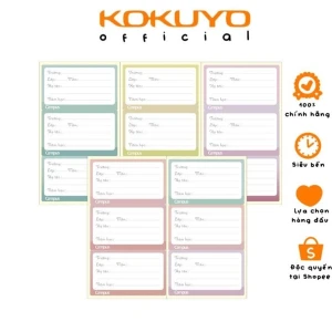 Nhãn vở học sinh Campus Kusumi