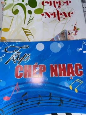 Tập chép nhạc vừa