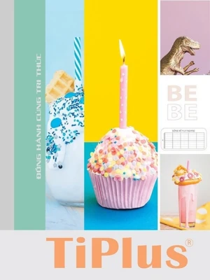 Tập sinh viên dán gáy Thuận Tiến ô li ngang 200 tr - 60gsm