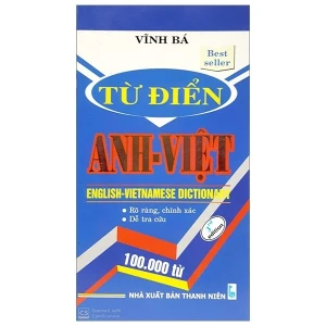 Từ điển Anh Việt 100.000 từ