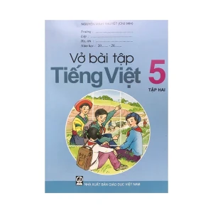 Vở bài tập tiếng việt lớp 5 tập hai