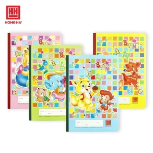 Vở học sinh hồng hà 0509 - 4 ô ly vuông - 48 trang